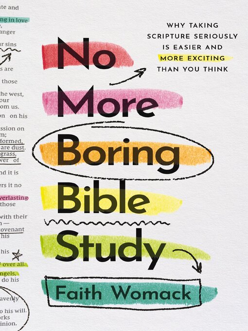 Title details for No More Boring Bible Study by Faith Womack - Available